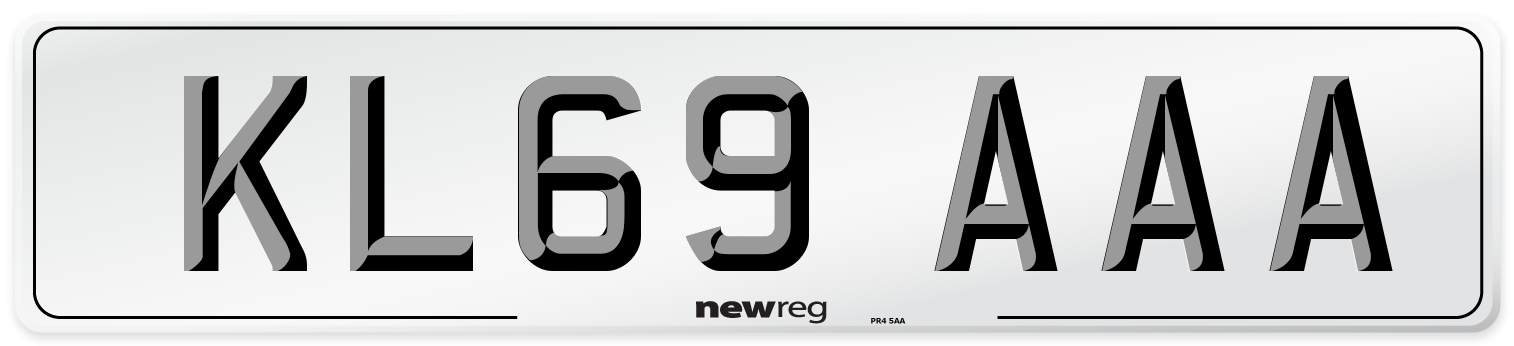 KL69 AAA Number Plate from New Reg